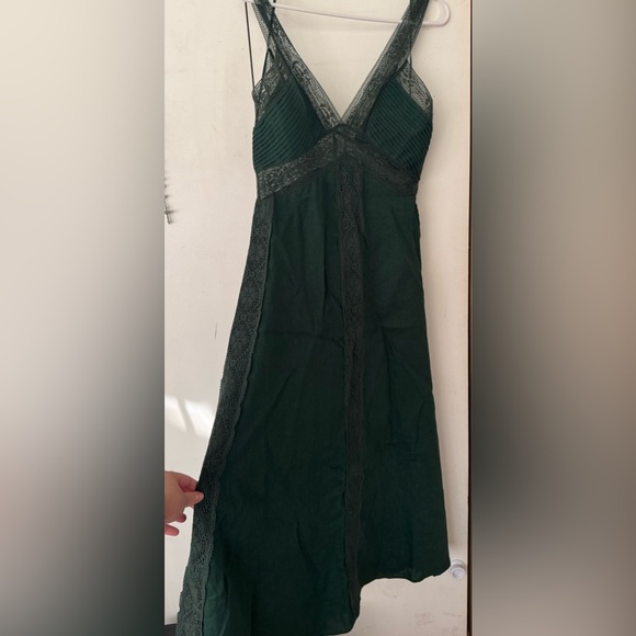 ZARA LINEN SLIP DRESS ZW COLLECTION - Picture 2 of 6